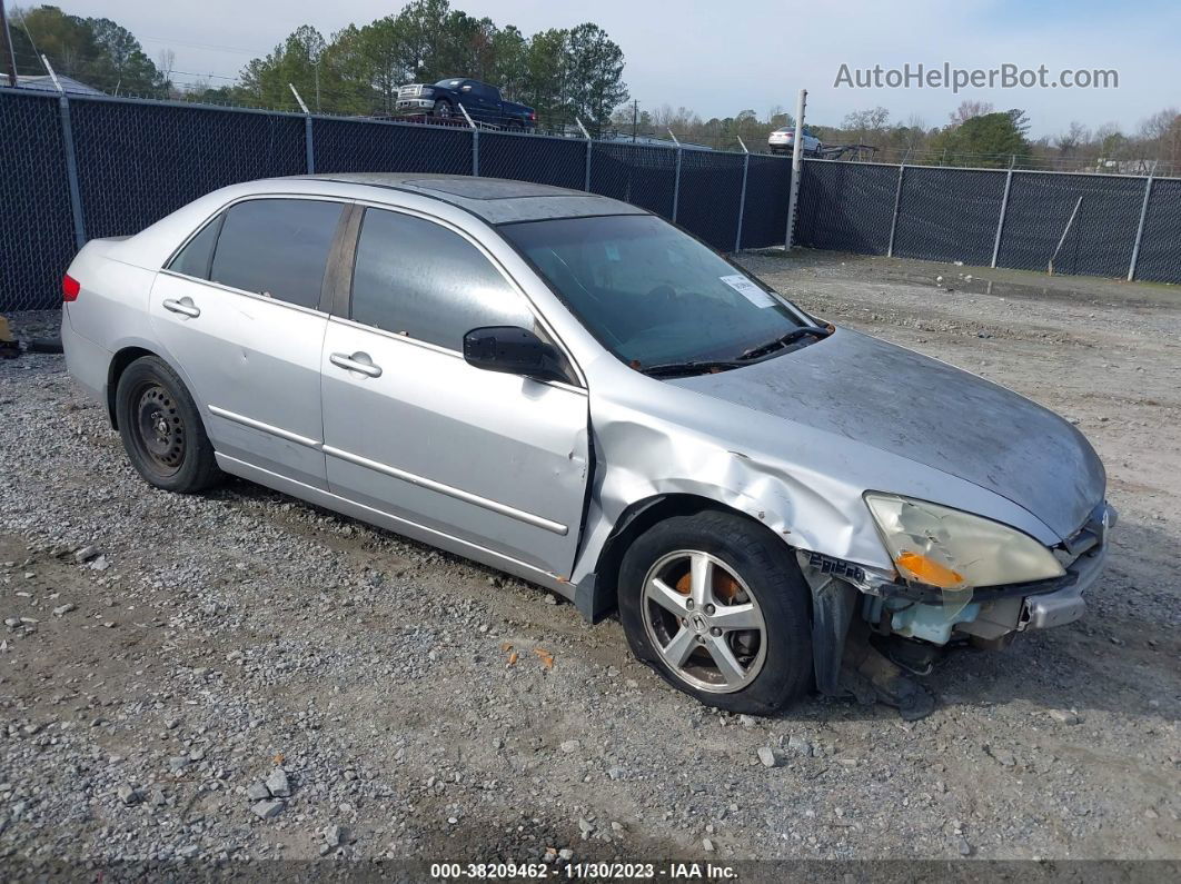 2005 Honda Accord 2.4 Ex Silver vin: 1HGCM56765A180137