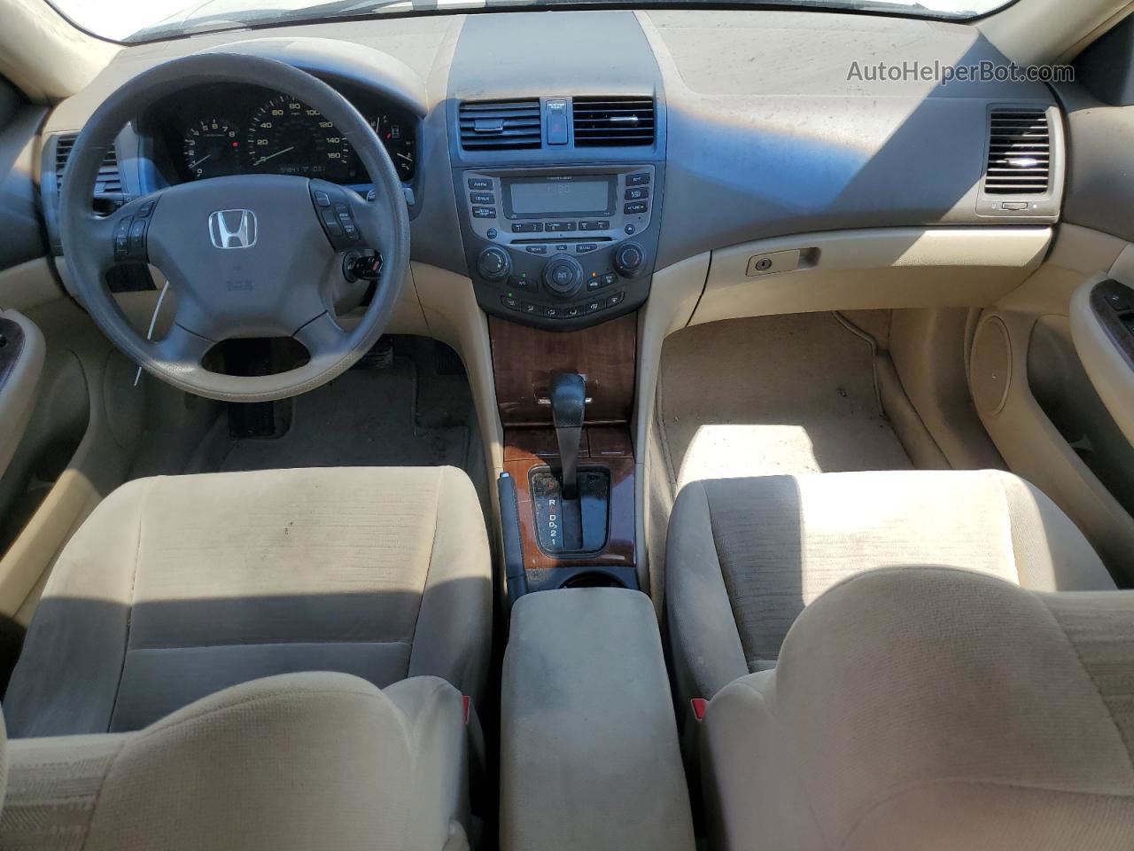 2007 Honda Accord Ex Белый vin: 1HGCM56777A061158