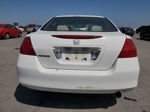 2007 Honda Accord Ex Белый vin: 1HGCM56777A061158