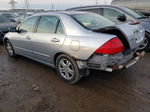 2007 Honda Accord Ex Silver vin: 1HGCM56777A223130