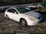 2005 Honda Accord 2.4 Ex White vin: 1HGCM56785A023080