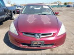 2005 Honda Accord 2.4 Ex Red vin: 1HGCM56785A042213