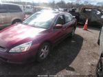 2005 Honda Accord Sdn Ex/ex-l With Navi Red vin: 1HGCM56785A112440