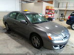 2007 Honda Accord 2.4 Ex Gray vin: 1HGCM56787A074209