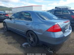 2007 Honda Accord 2.4 Ex Blue vin: 1HGCM56797A203610