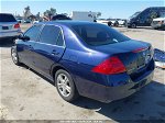 2007 Honda Accord 2.4 Ex Blue vin: 1HGCM56797A205356