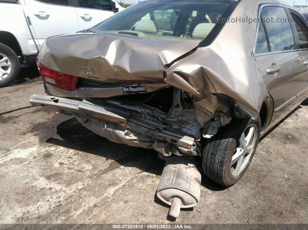 2005 Honda Accord Sdn Ex Золотой vin: 1HGCM567X5A120667