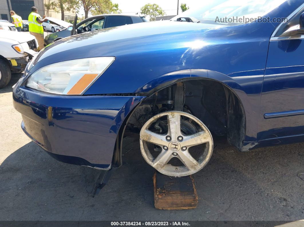 2005 Honda Accord Sdn Ex-l Blue vin: 1HGCM56805A066949