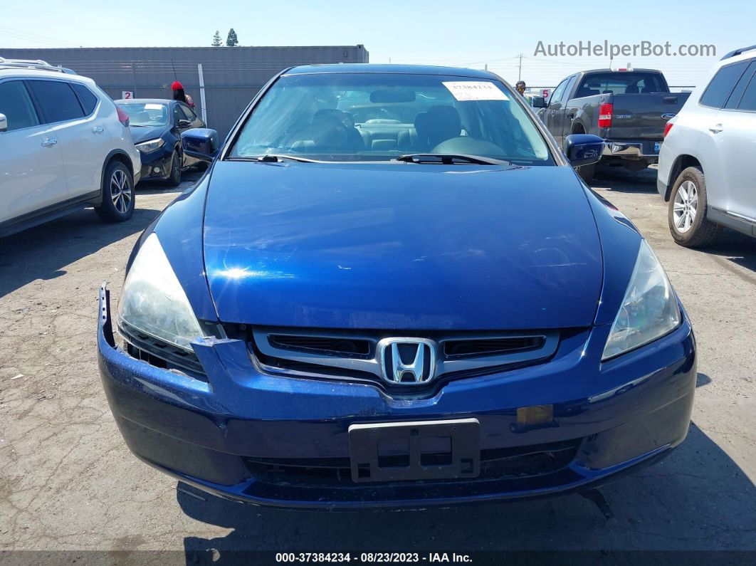 2005 Honda Accord Sdn Ex-l Blue vin: 1HGCM56805A066949