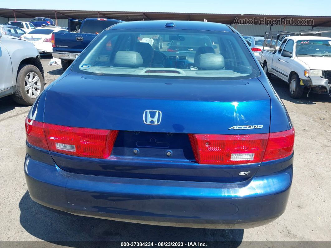 2005 Honda Accord Sdn Ex-l Blue vin: 1HGCM56805A066949