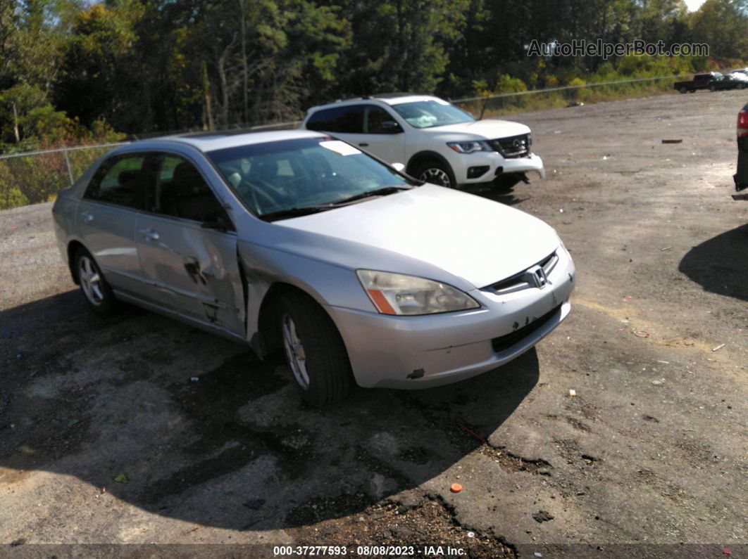 2005 Honda Accord Sdn Ex-l Silver vin: 1HGCM56805A092693