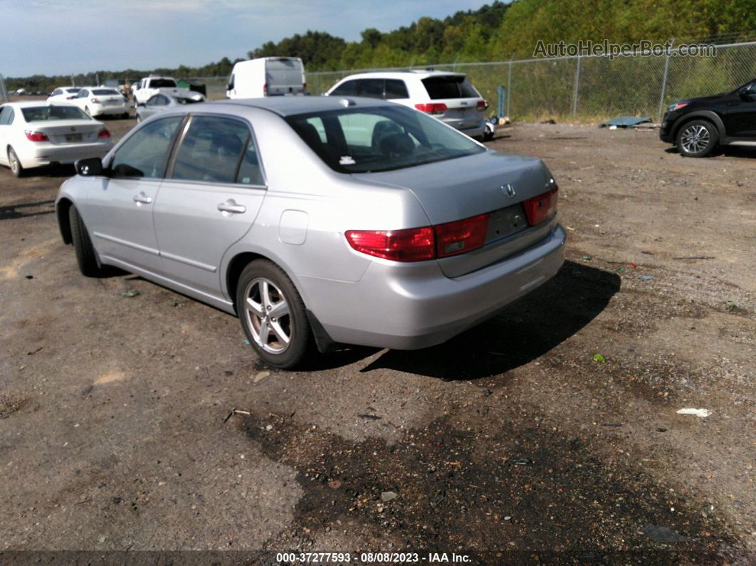 2005 Honda Accord Sdn Ex-l Silver vin: 1HGCM56805A092693