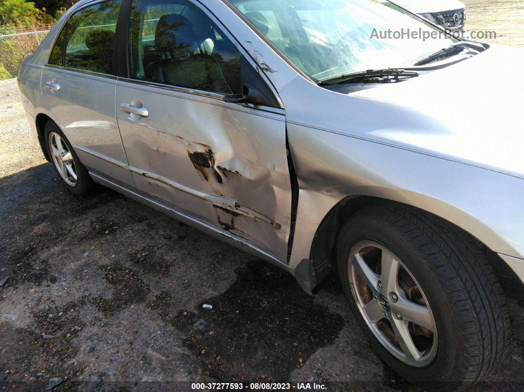 2005 Honda Accord Sdn Ex-l Silver vin: 1HGCM56805A092693