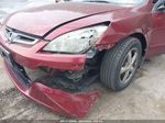 2005 Honda Accord Sdn Ex-l Burgundy vin: 1HGCM56805A123828