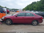 2005 Honda Accord Sdn Ex-l Burgundy vin: 1HGCM56805A123828