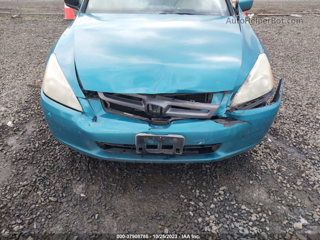 2005 Honda Accord 2.4 Ex Turquoise vin: 1HGCM56805A144064