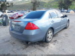 2007 Honda Accord 2.4 Ex Light Blue vin: 1HGCM56807A010528