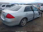 2007 Honda Accord Sdn Ex-l Silver vin: 1HGCM56807A114923