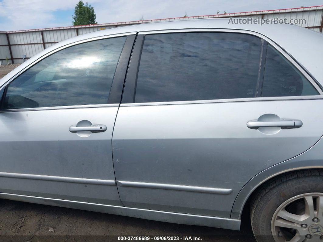 2007 Honda Accord Sdn Ex-l Silver vin: 1HGCM56807A114923