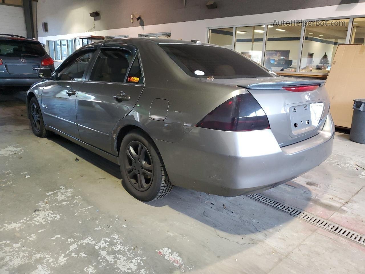 2007 Honda Accord Ex Серый vin: 1HGCM56807A206744