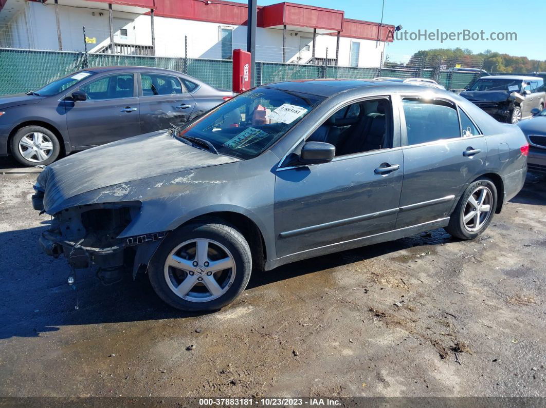 2005 Honda Accord 2.4 Ex Gray vin: 1HGCM56815A100834