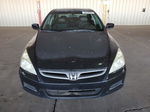 2007 Honda Accord Ex Black vin: 1HGCM56817A122481