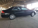 2007 Honda Accord Ex Black vin: 1HGCM56817A122481