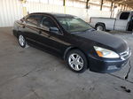 2007 Honda Accord Ex Black vin: 1HGCM56817A122481