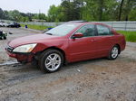 2007 Honda Accord Ex Red vin: 1HGCM56817A146683