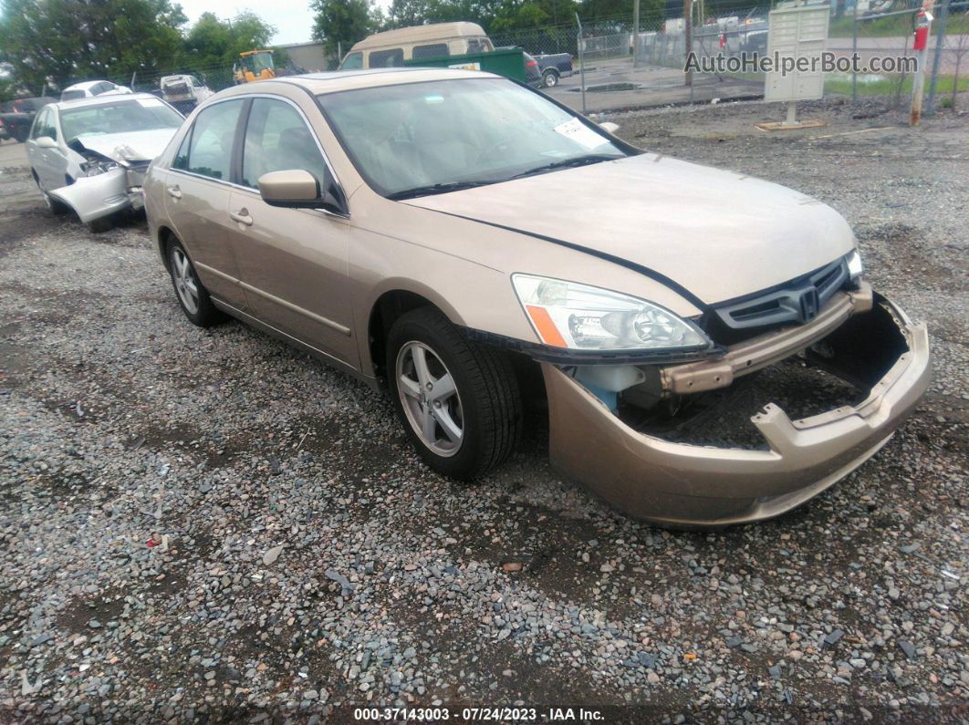 2005 Honda Accord Sdn Ex-l Gold vin: 1HGCM56825A105766