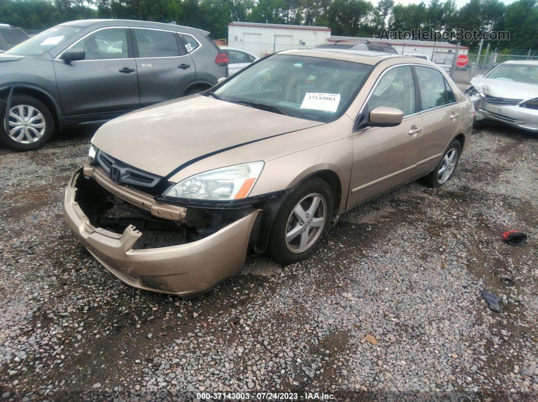 2005 Honda Accord Sdn Ex-l Gold vin: 1HGCM56825A105766