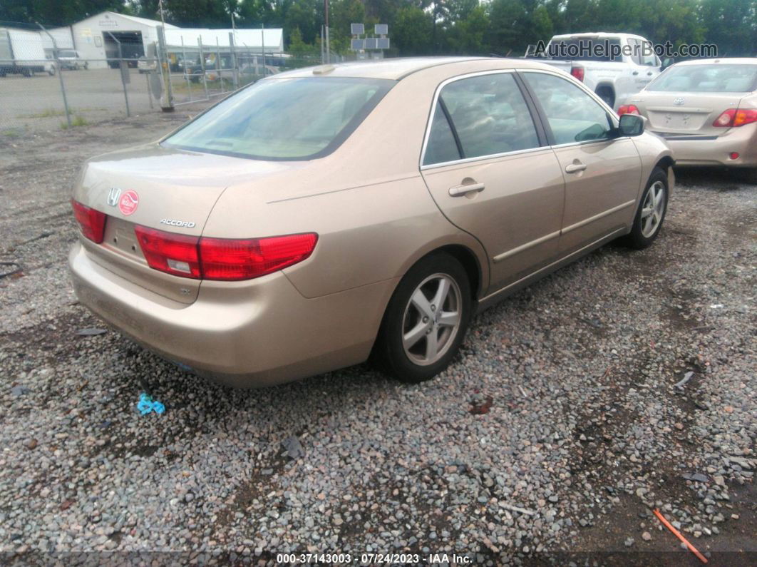 2005 Honda Accord Sdn Ex-l Gold vin: 1HGCM56825A105766