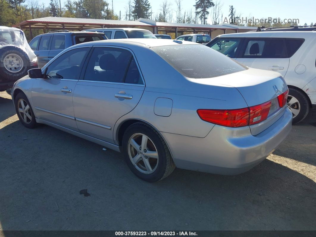 2005 Honda Accord Sdn Ex-l Silver vin: 1HGCM56825A123216