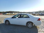 2007 Honda Accord Ex White vin: 1HGCM56827A021126