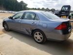 2007 Honda Accord Ex Blue vin: 1HGCM56827A176159