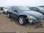 2007 Honda Accord 2.4 Ex Gray vin: 1HGCM56827A208074