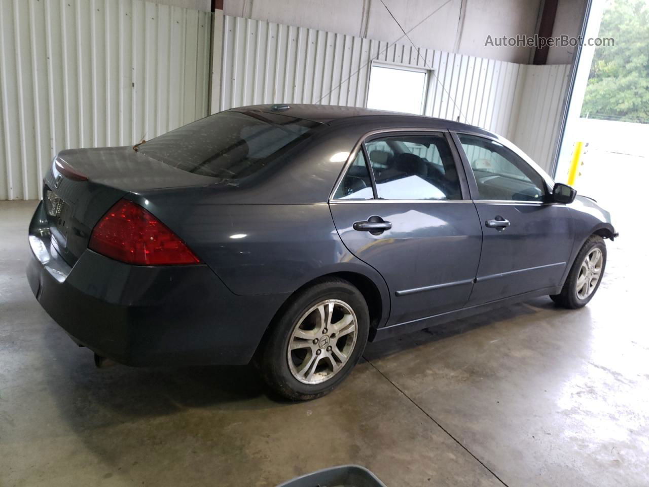 2007 Honda Accord Ex Gray vin: 1HGCM56837A059190