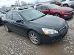 2007 Honda Accord Ex Black vin: 1HGCM56837A061537