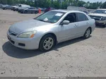 2007 Honda Accord 2.4 Ex Silver vin: 1HGCM56837A080735