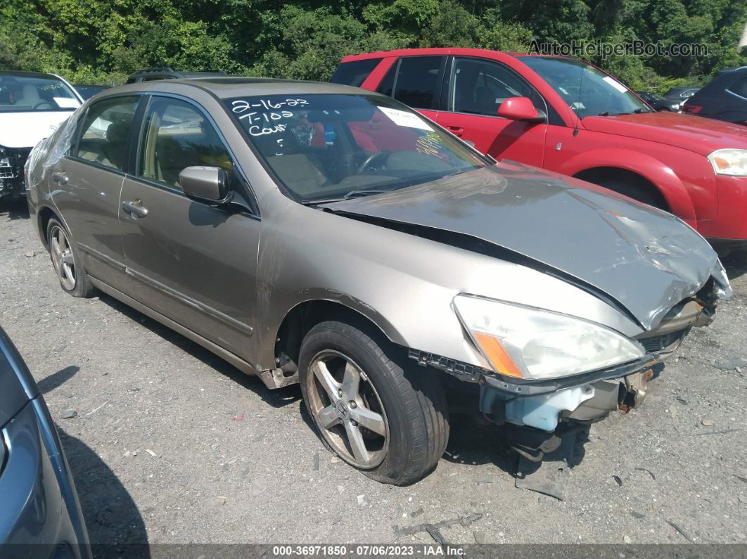 2005 Honda Accord Sdn Ex-l Gold vin: 1HGCM56845A196829