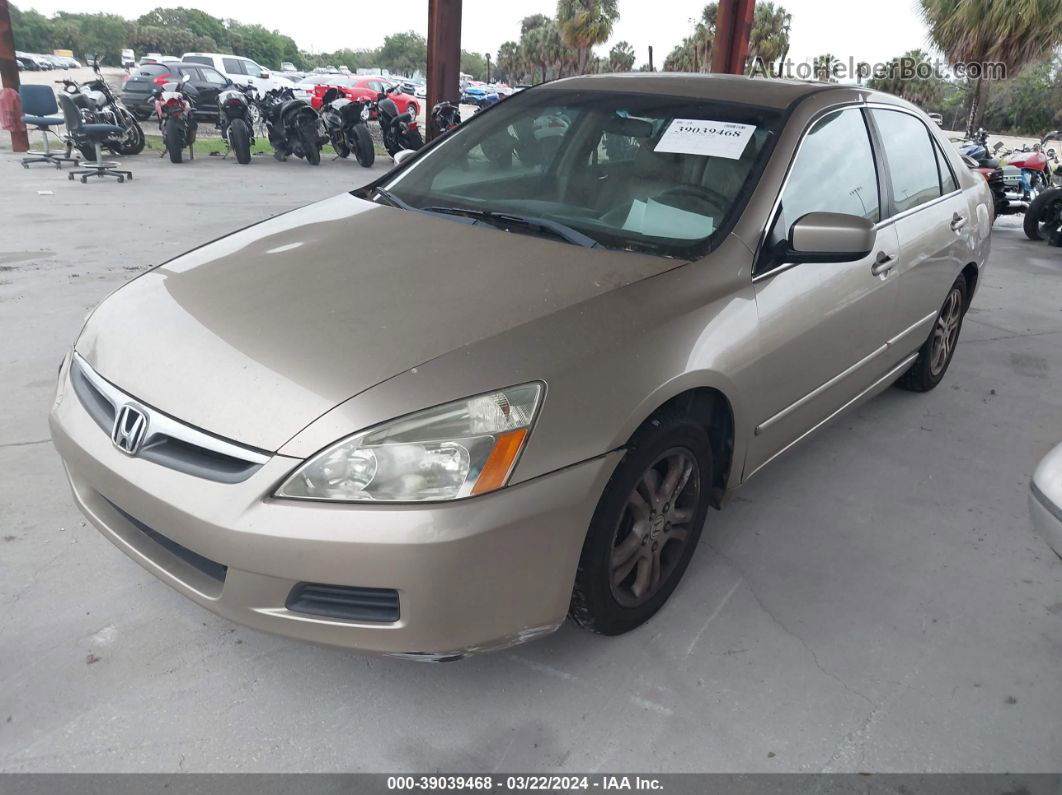 2007 Honda Accord 2.4 Ex Gold vin: 1HGCM56847A045783