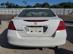 2007 Honda Accord Ex White vin: 1HGCM56847A062325