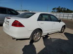 2007 Honda Accord Ex White vin: 1HGCM56847A062325