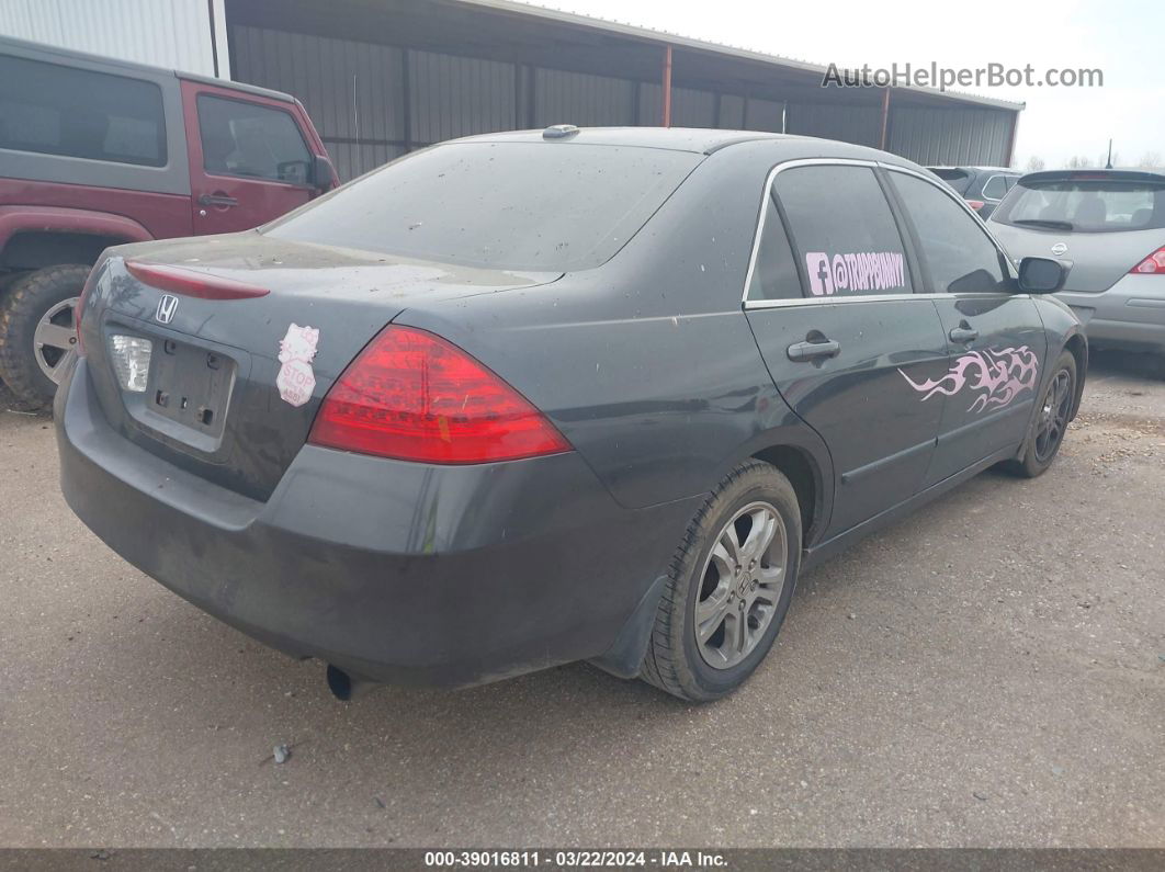 2007 Honda Accord 2.4 Ex Gray vin: 1HGCM56847A131708