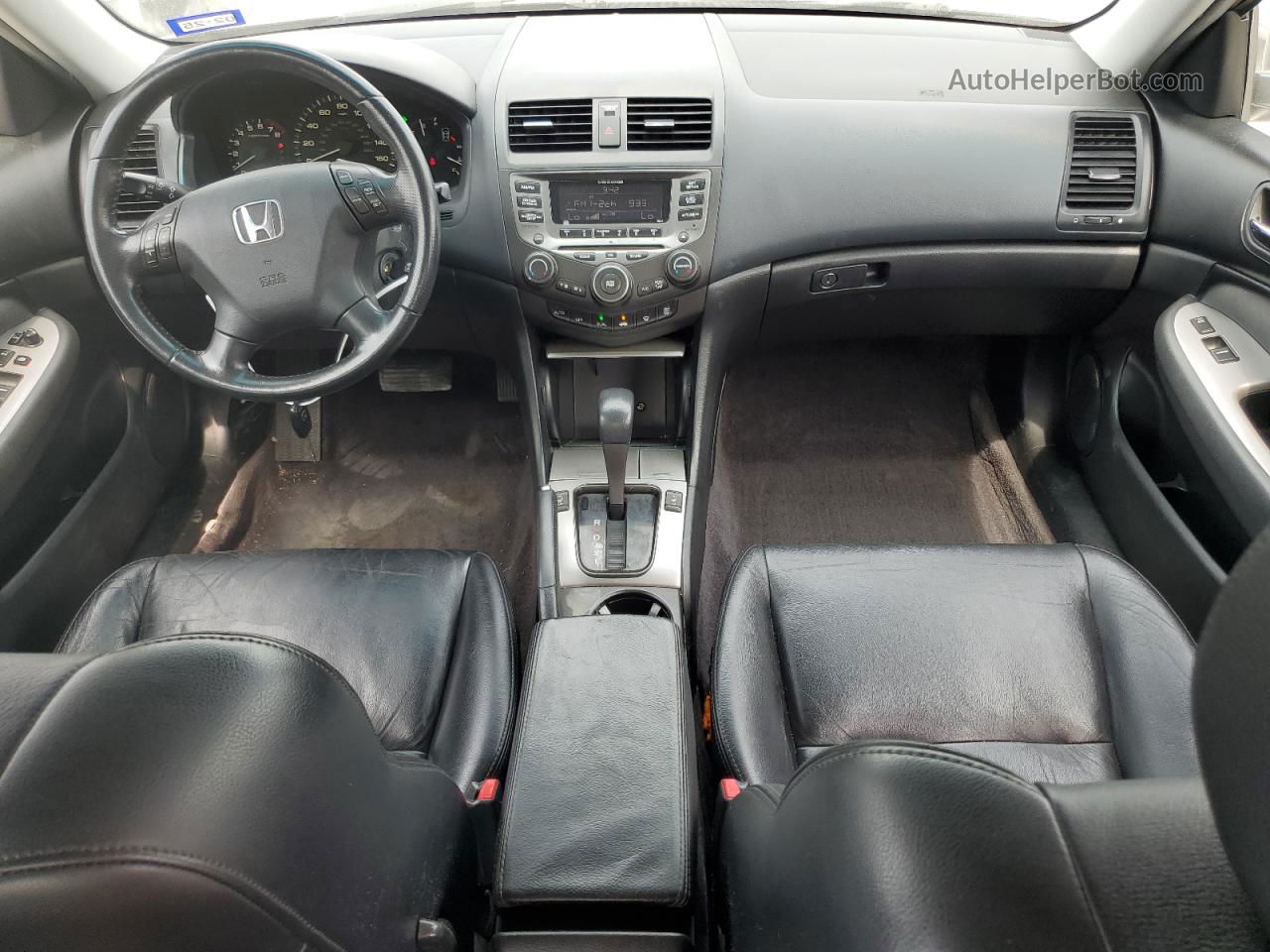 2007 Honda Accord Ex Серебряный vin: 1HGCM56847A224437