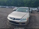 2007 Honda Accord 2.4 Ex Желто-коричневый vin: 1HGCM56857A020889