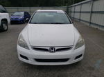 2007 Honda Accord Ex White vin: 1HGCM56857A120524