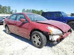 2007 Honda Accord Ex Red vin: 1HGCM56867A010405