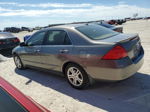 2007 Honda Accord Ex Gray vin: 1HGCM56867A020321