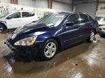 2007 Honda Accord Ex Blue vin: 1HGCM56867A044828